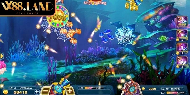 Bắn Cá Rùa Xanh VX88 - Siêu Phẩm Đổi Thưởng Đáng Trải Nghiệm 3 Sử dụng súng đặc biệt