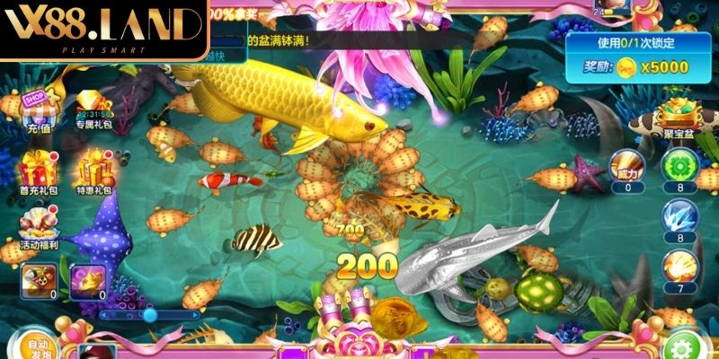 Bắn Cá Tây Du Ký VX88 - Siêu Phẩm Với Phong Cách Huyền Thoại 2 Vũ khí Súng Linh Thủy Tinh Cầu