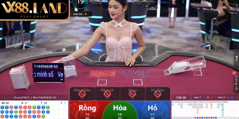 Khám phá sảnh game Rồng hổ VX88 online hấp dẫn
